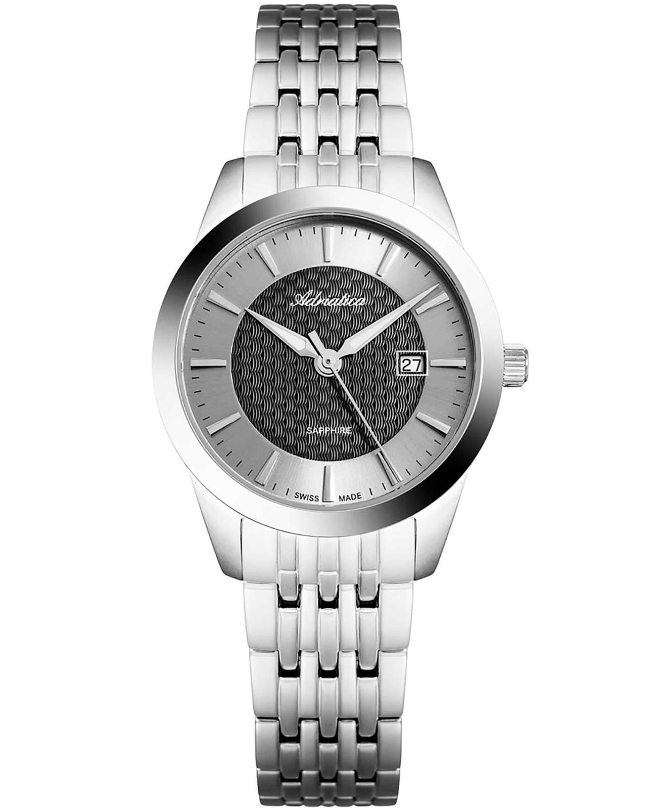 Adriatica Adriatica Premier A3188.5116Q  A3188.5116Q кварцевые женские часы  циферблат, браслет нержавеющая сталь — вид спереди