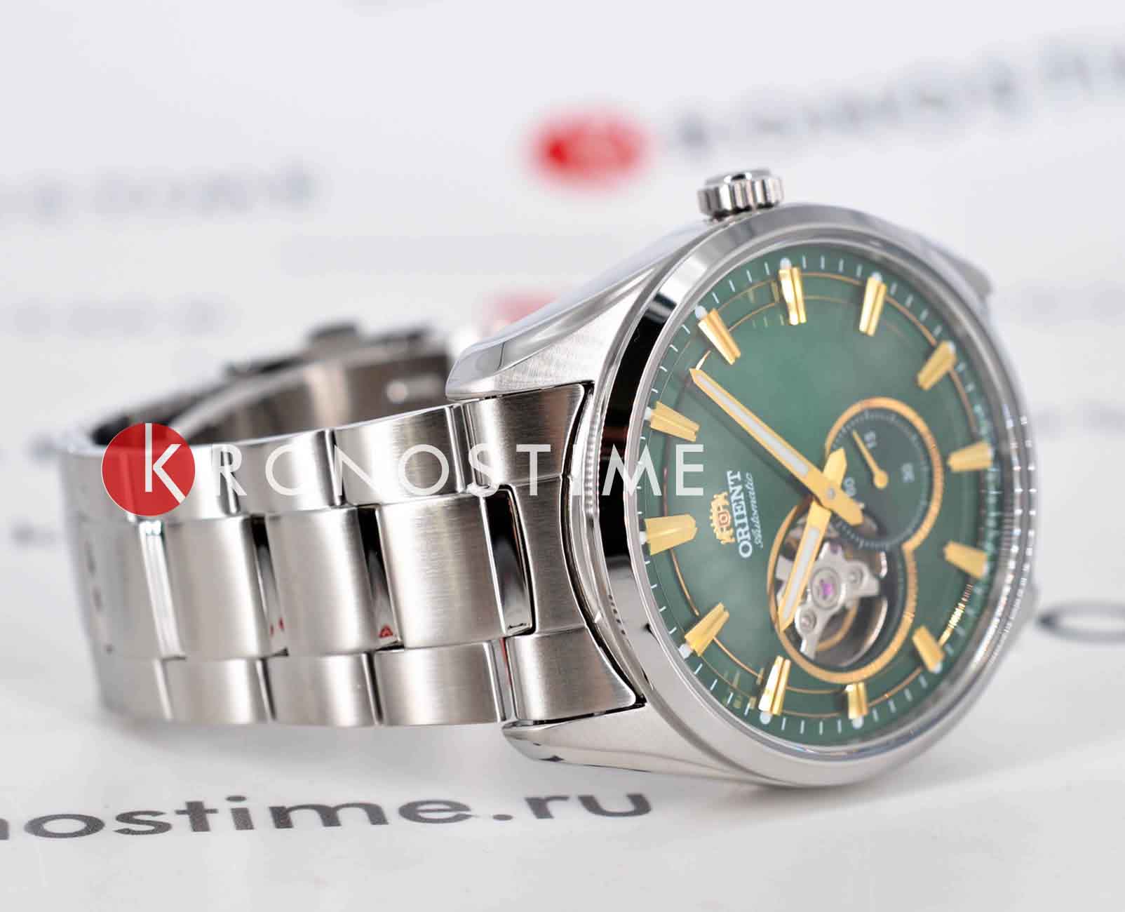 Orient Orient Contemporary RA-AR0008E (RN-AR0008E), contemporary япония мужские часы на браслете нержавеющая сталь боковой вид
