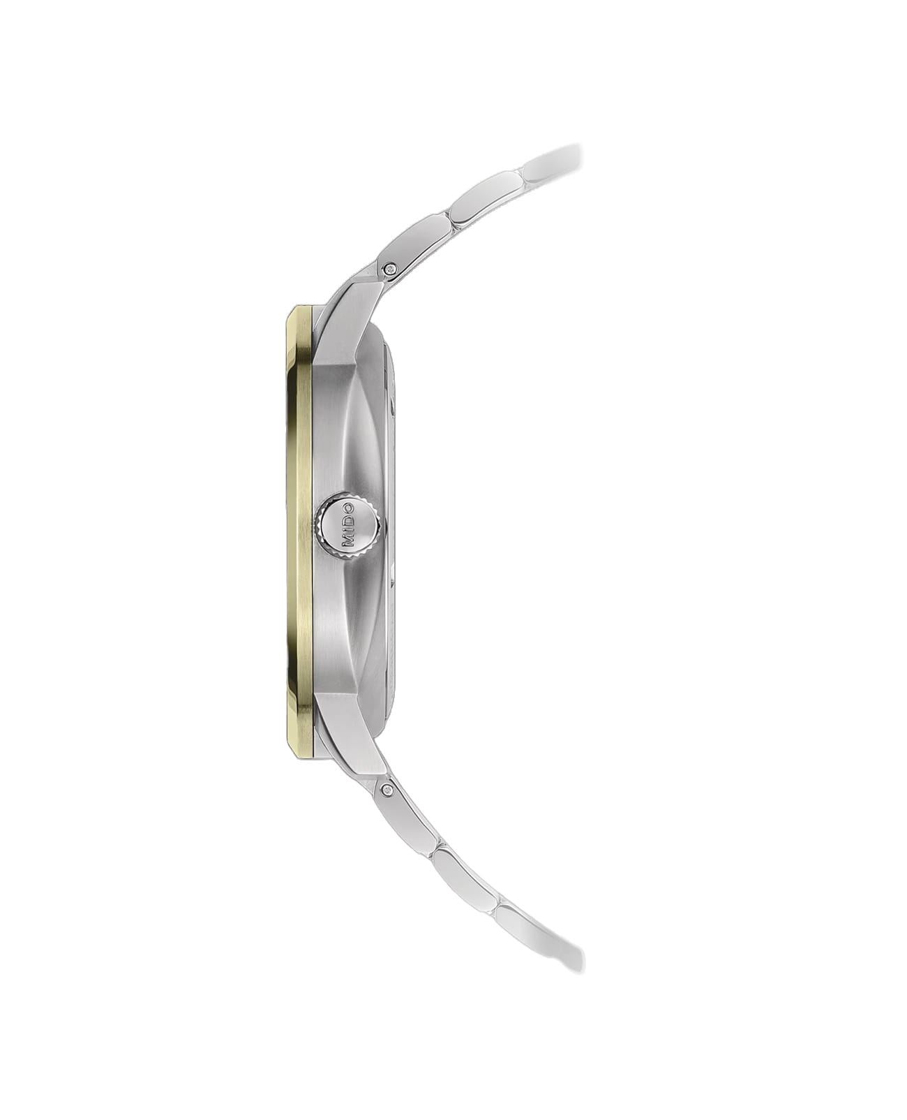 Mido Mido Commander Gradient M021.407.21.411.00, commander швейцария мужские часы на браслете нержавеющая сталь боковой вид