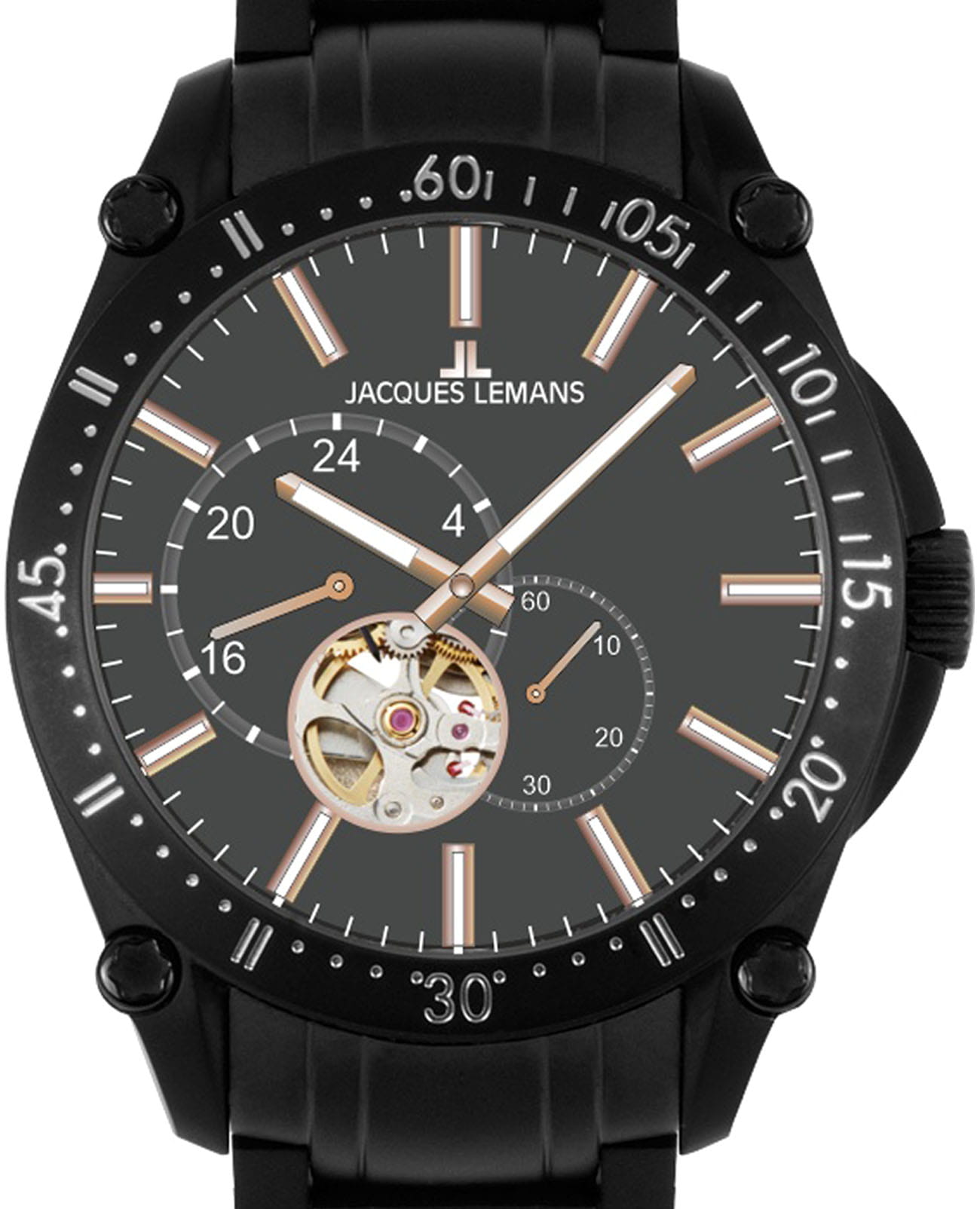 Jacques Lemans Jacques Lemans Derby 1-2201i , наручные мужские часы фото под углом