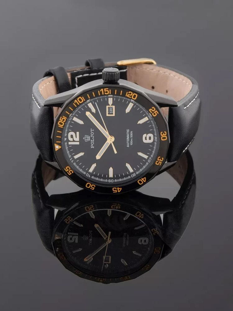 Полет Полет Ладога NH35A.184265 , наручные мужские часы фото под углом