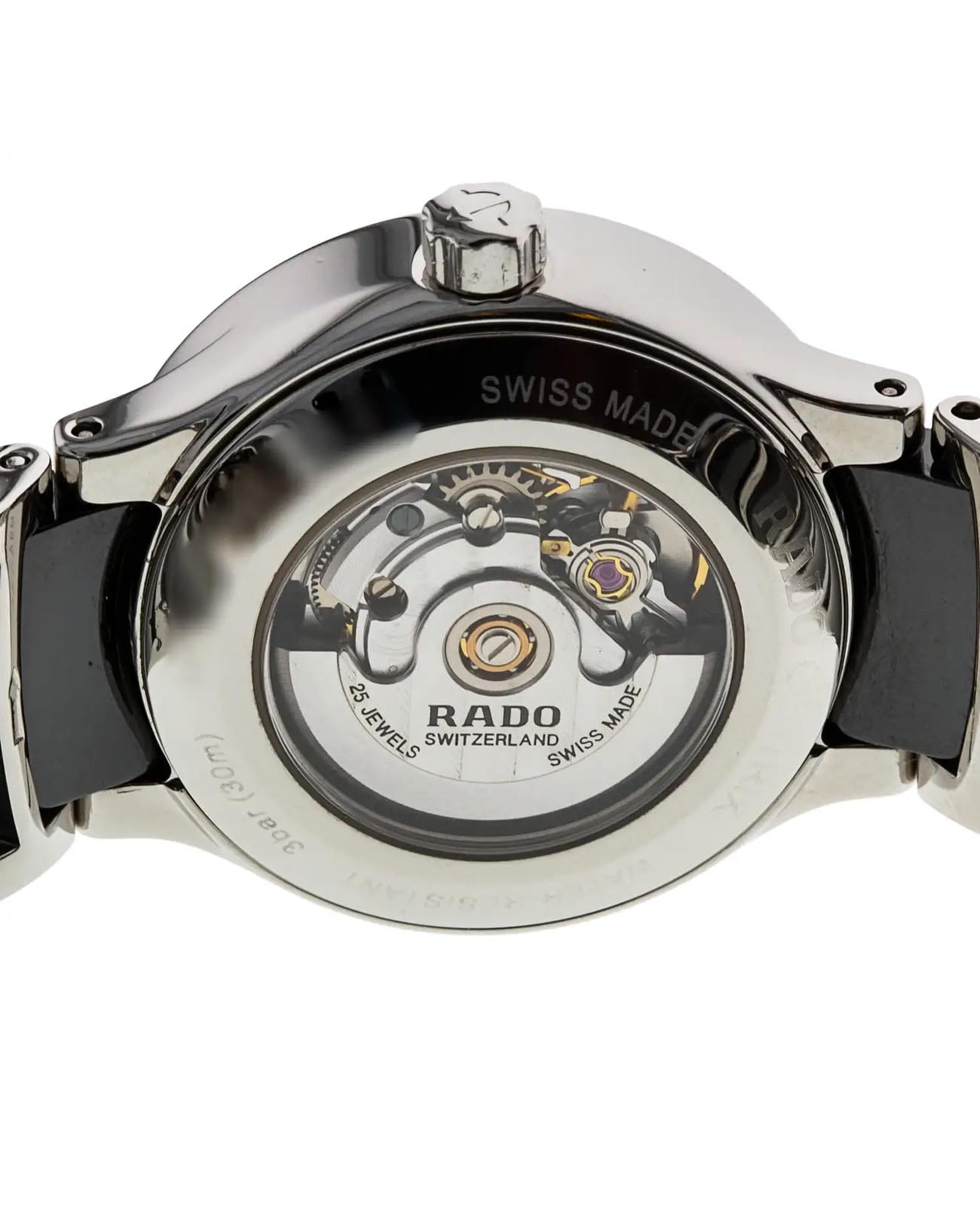 Rado Rado Centrix Automatic Diamonds R30160712 женские часы черный циферблат на запястье