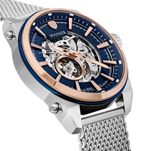 Wainer Wainer Iconic WA.25988-C  - задняя крышка сталь корпуса, швейцария часы
