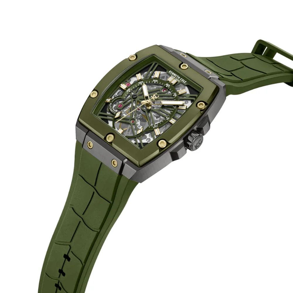 Kenneth Cole Kenneth Cole Automatic KCWGZ0067804,  сша мужские часы на браслете каучук боковой вид