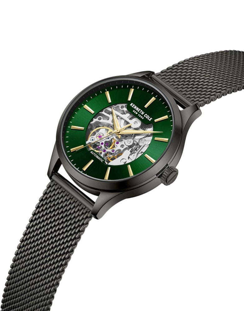 Kenneth Cole Kenneth Cole Automatic KCWGY0064103,  сша мужские часы на браслете нержавеющая сталь с pvd-покрытием боковой вид