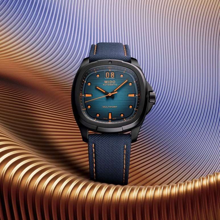 Mido Mido Multifort TV Big Date M049.526.37.041.00 , наручные мужские часы фото под углом