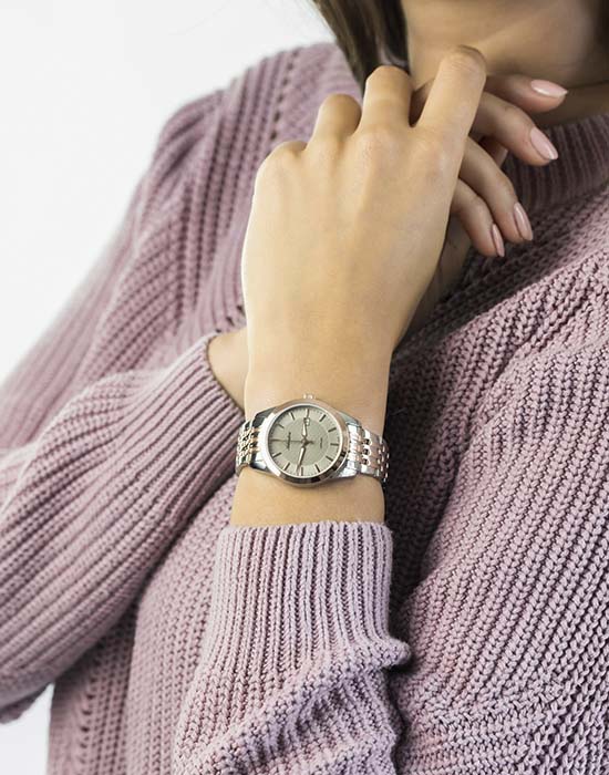 Adriatica Adriatica Premier A3188.R117Q кварцевые женские часы часы крупный план серебристый циферблата