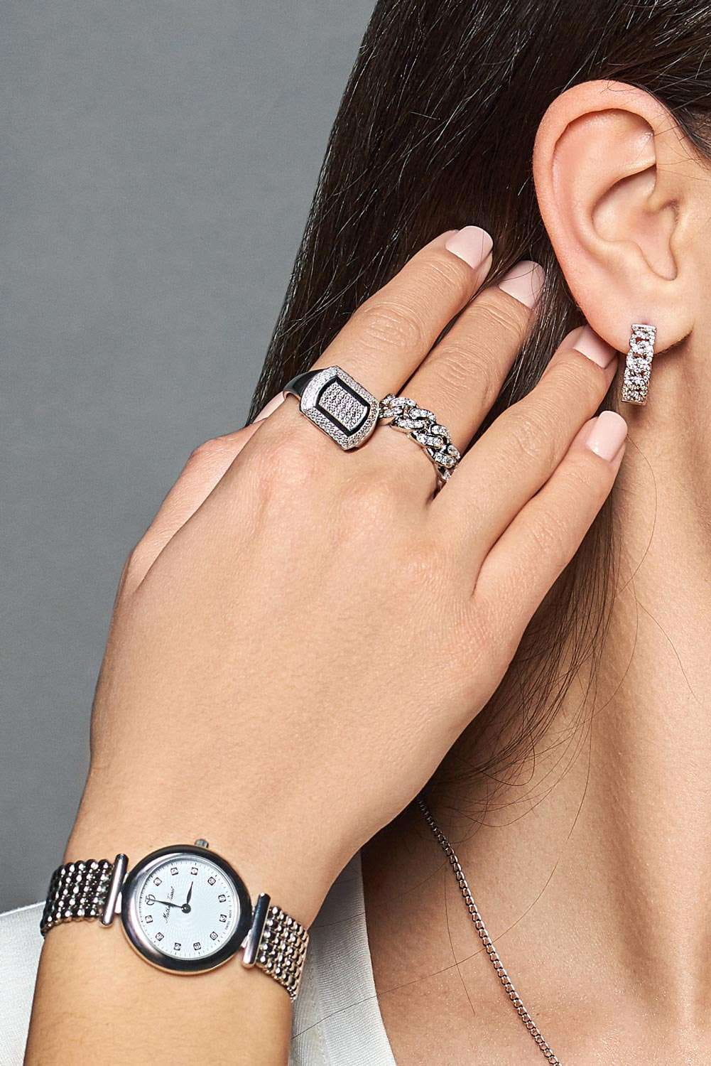 Mathey-Tissot Mathey-Tissot Allure D539AI,  швейцария женские часы на браслете нержавеющая сталь 316l боковой вид