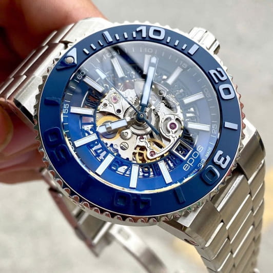 Epos Epos Sportive 3441.135.26.16.30,  швейцария мужские часы на браслете нержавеющая сталь боковой вид