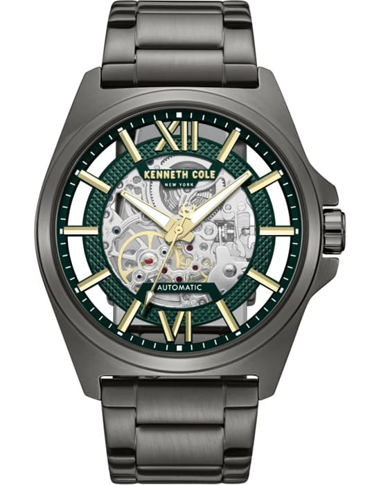 Kenneth Cole Kenneth Cole Automatic KCWGY0065103  KCWGY0065103 механические мужские часы цветной циферблат, браслет нержавеющая сталь с pvd-покрытием — вид спереди