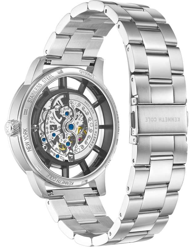 Kenneth Cole Kenneth Cole Automatic KCWGY0064302,  сша мужские часы на браслете нержавеющая сталь боковой вид