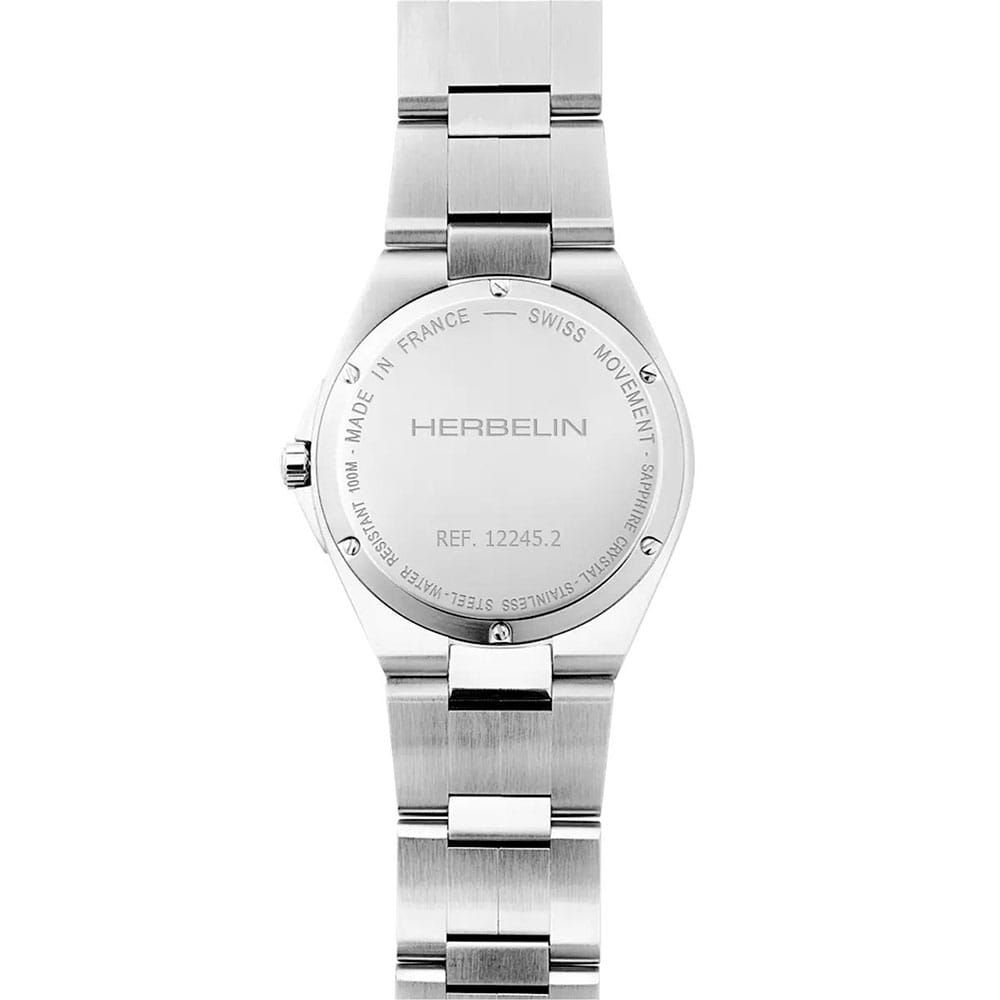 Herbelin Herbelin Cap Camarat 12245B14,  франция мужские часы на браслете нержавеющая сталь боковой вид