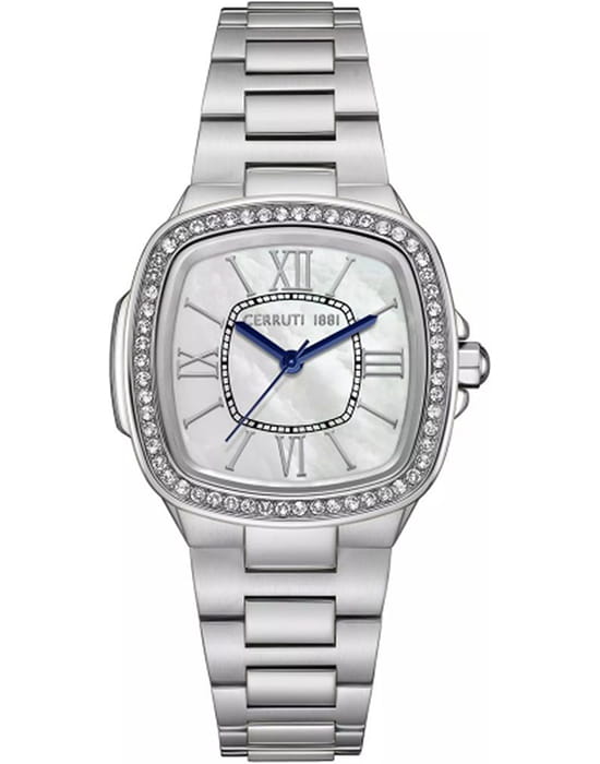 Cerruti 1881 Cerruti 1881 Casale CIWLG0086006  CIWLG0086006 кварцевые женские часы серебристый циферблат, браслет нержавеющая сталь — вид спереди