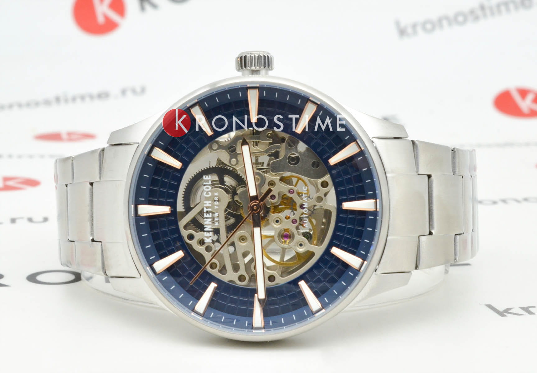 Kenneth Cole Kenneth Cole Automatic KCWGY0057903 , наручные мужские часы фото под углом