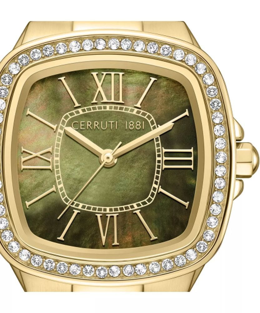 Cerruti 1881 Cerruti 1881 Casale CIWLG0086003,  франция женские часы на браслете нержавеющая сталь с ip-покрытием боковой вид