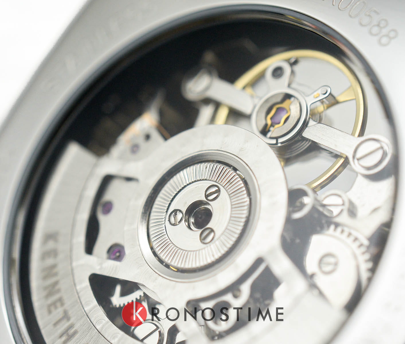 Kenneth Cole Kenneth Cole Automatic KCWGX0058802 мужские часы синий циферблат на запястье