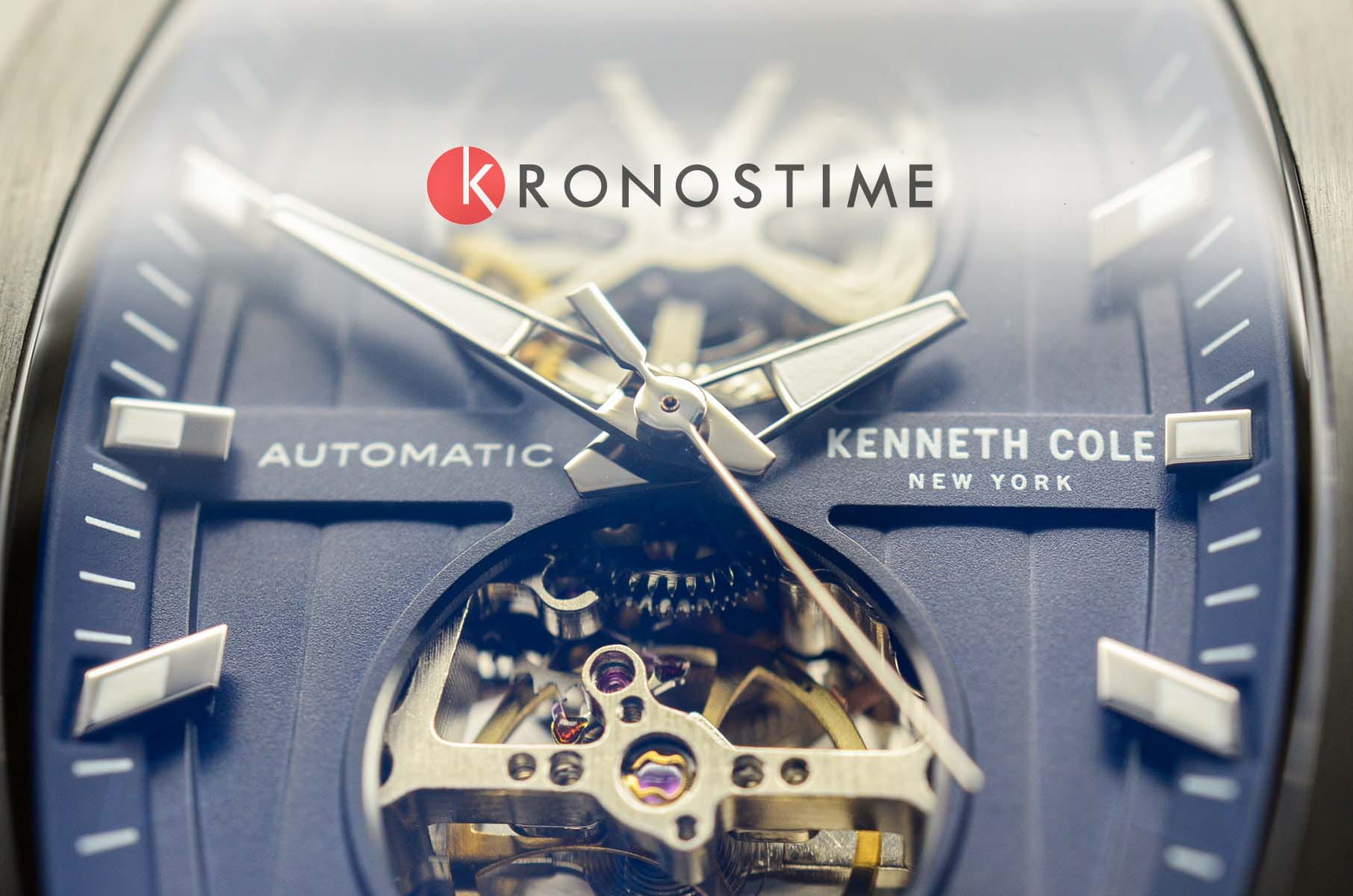 Kenneth Cole Kenneth Cole Automatic KCWGX0058802  - задняя крышка сталь металл корпуса, сша часы