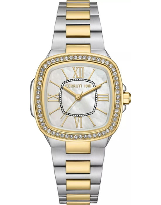 Cerruti 1881 Cerruti 1881 Casale CIWLG0086002  CIWLG0086002 кварцевые женские часы синий циферблат, браслет нержавеющая сталь с ip-покрытием — вид спереди