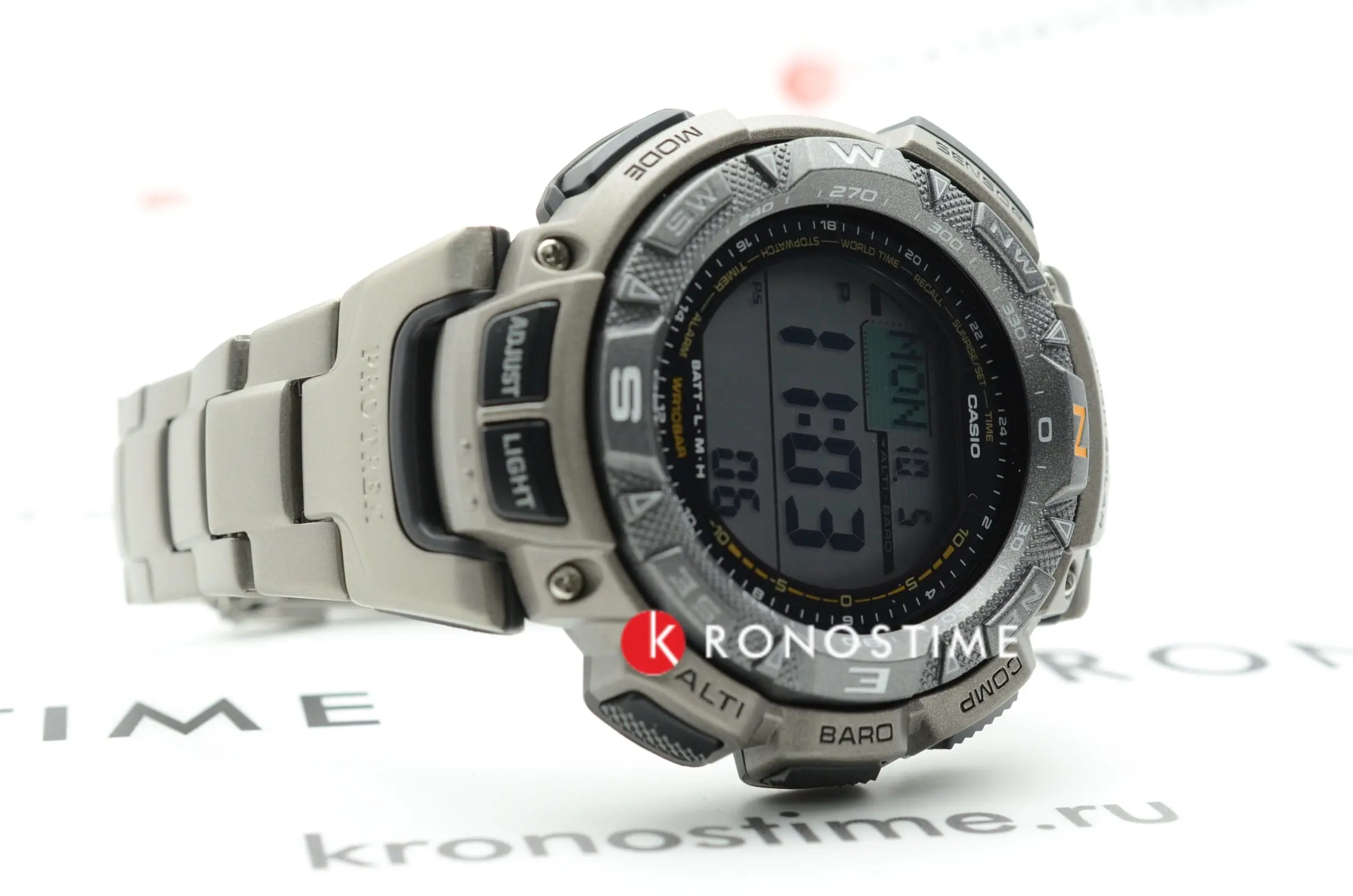 Часы Casio Pro Trek PRG-240T-7E купить в Новосибирске по цене 33327 RUB:  описание, характеристики