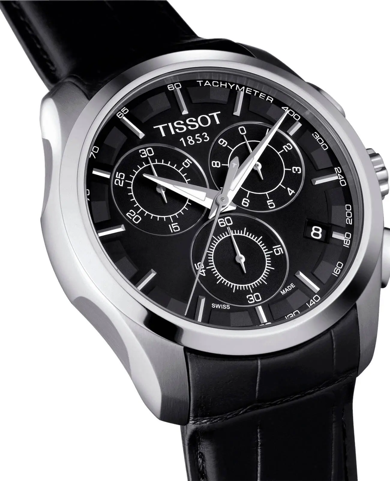 Часы Tissot Couturier Chronograph T0356171605100 купить в Новосибирске по  цене 76189 RUB: описание, характеристики