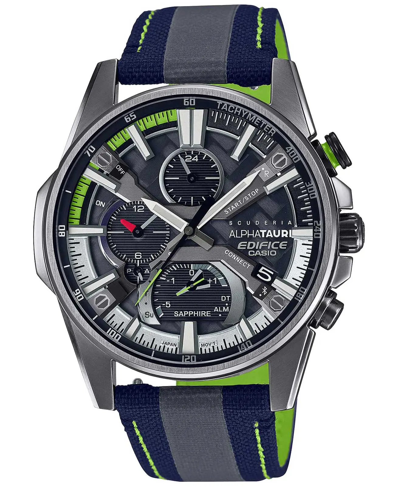 Часы Casio Edifice Scuderia Alpha Tauri Limited Edition EQB-1200AT-1A  купить в Новосибирске по цене 81627 RUB: описание, характеристики