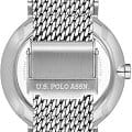 U.S. Polo Assn. U.S. Polo Assn. Crossing USPA1036-02  американские мужские часы на браслете нержавеющая сталь боковой вид
