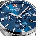 Swiss Military Hanowa SMWGK0005602 наручные мужские часы застежка крупным планом