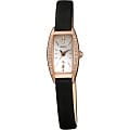 Orient Orient UBTS002W (FUBTS002W)  FUBTS002W  женские часы  перламутровый циферблат, браслет кожа + текстиль — вид спереди