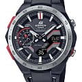 Casio Casio Edifice Windflow ECB-2200P-1ADF (ECB-2200P-1A) ECB ECB-2200P-1A кварцевые мужские часы  черный циферблат, браслет пластик — вид спереди