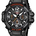 Casio Casio Collection MCW-100H-1A  MCW-100H-1A кварцевые мужские часы  черный циферблат, браслет пластик — вид спереди