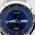 Citizen Citizen Basic BF2021-82L  японские мужские часы на браслете нержавеющая сталь боковой вид