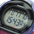 Casio Casio Collection LWS-1000H-2A ltp японские женские часы на браслете пластик боковой вид