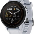 Garmin Garmin Forerunner 955 Solar 010-02638-21  010-02638-21 электронные мужские часы   циферблат, браслет силикон — вид спереди