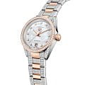 TAG Heuer TAG Heuer Carrera Date WBN2451.BD0567 carrera швейцарские женские часы на браслете нержавеющая сталь + золото 18к боковой вид