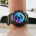 Casio Casio G-Shock GA-110SR-1A GA-110 наручные мужские часы фото под углом.