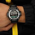 Casio Casio Collection SGW-300H-1A  — задняя крышка металл сталь пластик корпуса японские часы