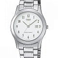 Casio Casio Collection LTP-1141PA-7B  LTP-1141PA-7B кварцевые женские часы  белый циферблат, браслет нержавеющая сталь — вид спереди