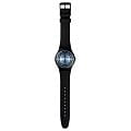 Swatch Swatch New Gent Bioceramic Standard SO32B118 bioceramic швейцарские мужские часы на браслете силикон боковой вид