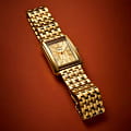 Fossil Fossil Carraway FS6009  американские мужские часы на браслете нержавеющая сталь с ip-покрытием боковой вид