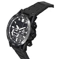 Casio Casio Edifice ECB-40BK-1ADF (ECB-40BK-1A) edifice японские мужские часы на браслете нержавеющая сталь с ip-покрытием боковой вид