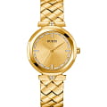 Guess Guess Dress GW0613L2  GW0613L2 кварцевые женские часы  золотой циферблат, браслет нержавеющая сталь с pvd-покрытием — вид спереди