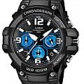 Casio Casio Collection MCW-100H-1A2  MCW-100H-1A2 кварцевые мужские часы  черный циферблат, браслет пластик — вид спереди