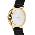 Obaku Obaku Mesh V197GXVBMB  датские мужские часы на браслете сталь с ip покрытием боковой вид
