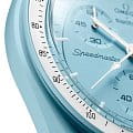 Оригинальные часы Swatch Swatch x Omega Bioceramic Moonswatch Mission to Uranus SO33L100 кварцевые калибр механизма  общий вид