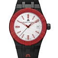 Maurice Lacroix Maurice Lacroix Aikon #Tide Black, Red and White AI2008-04010-400-J  наручные мужские часы фото под углом.