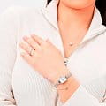 Оригинальные часы Daniel Wellington Daniel Wellington Quadro Mini Lumine Bezel Silver DW00100732 кварцевые калибр механизма  общий вид