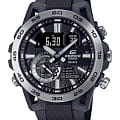 Casio Casio Edifice ECB-40P-1A ECB ECB-40P-1A кварцевые мужские часы  серый циферблат, браслет пластик — вид спереди