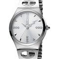 Just Cavalli Just Cavalli JC1L027M0015  JC1L027M0015 кварцевые женские часы  серебристый циферблат, браслет нержавеющая сталь — вид спереди