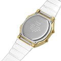 Casio Casio Vintage A168XESG-9AEF vintage японские мужские часы на браслете полимер боковой вид