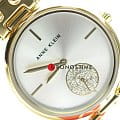 Anne Klein Anne Klein Crystal  3001SVTT  американские женские часы на браслете нержавеющая сталь боковой вид
